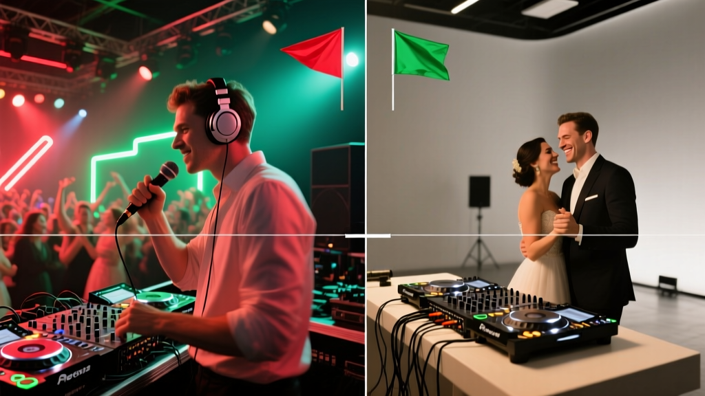 How to Know the Difference Between Wedding DJs: 7 Unfiltered Red Flags & Green Flags You’ll Wish You’d Known Before Booking (Spoiler: It’s Not Just About the Playlist)