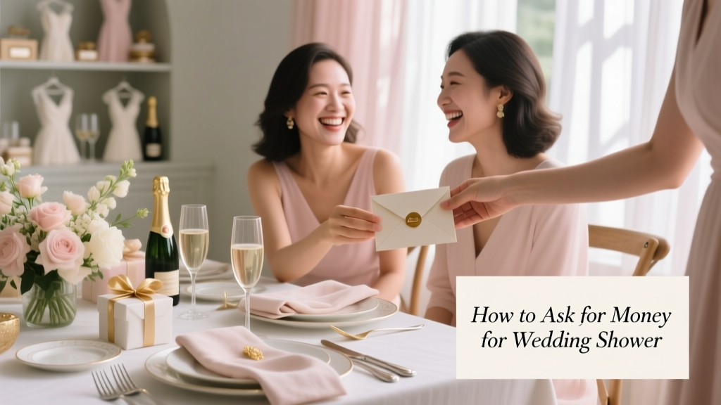 How to Ask for Money for Wedding Shower: 7 Tactful, Non-Awkward Ways That Actually Work (Backed by Real Guest Response Data)