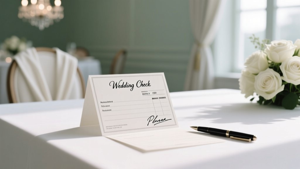 How to Make Out a Wedding Check (Without Getting It Wrong): The 7-Step Checklist That Prevents Returned Checks, Vendor Confusion, and Last-Minute Panic on Your Big Day