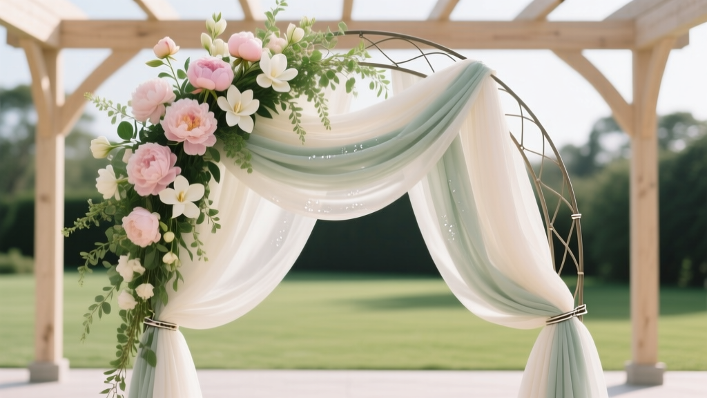 How to Decorate a Wedding Arch with Fabric and Flowers: 7 Foolproof Steps (That Prevent Sagging, Wilting, and Last-Minute Panic) — Even If You’ve Never Touched Floral Wire