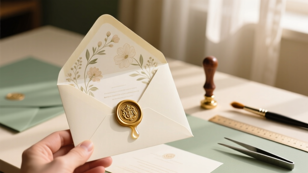 How to Seal Envelopes for Wedding Invitations: The 7-Step Foolproof Method That Prevents Tears, Smudges, and Last-Minute Panic (Even With Wax, Glue, or Adhesive Seals)