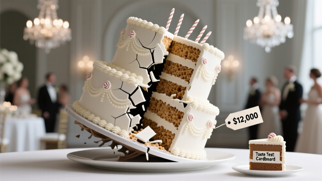 Why Your 'Big Wedding Cake' Might Collapse, Cost 3x More, or Taste Like Cardboard (And Exactly How to Avoid All 3 Without Hiring a Michelin-Star Baker)