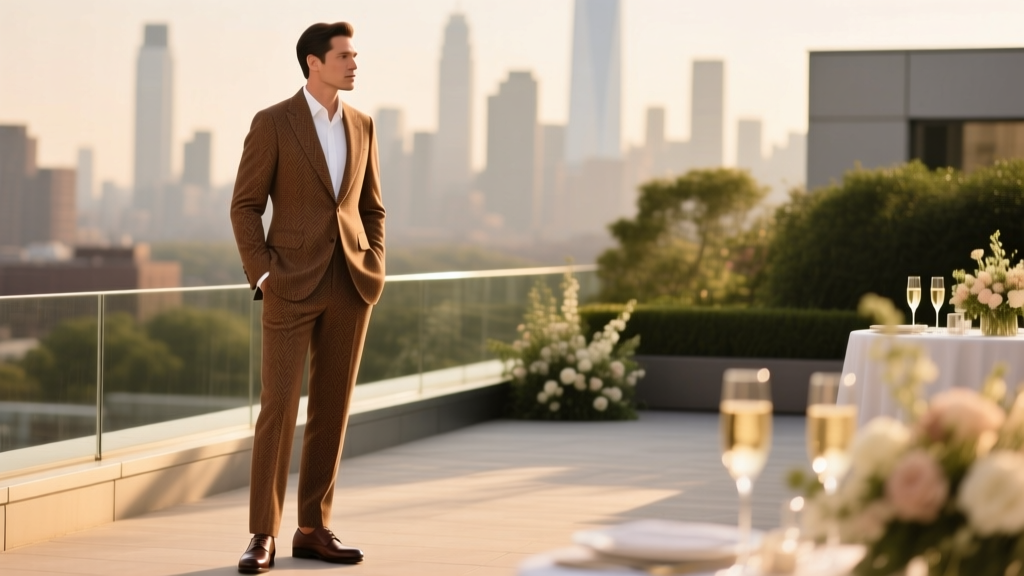 Can I Wear a Brown Suit to a Wedding? Yes—But Only If You Nail These 7 Timing, Tone & Tradition Rules (Most Guests Get #3 Wrong)