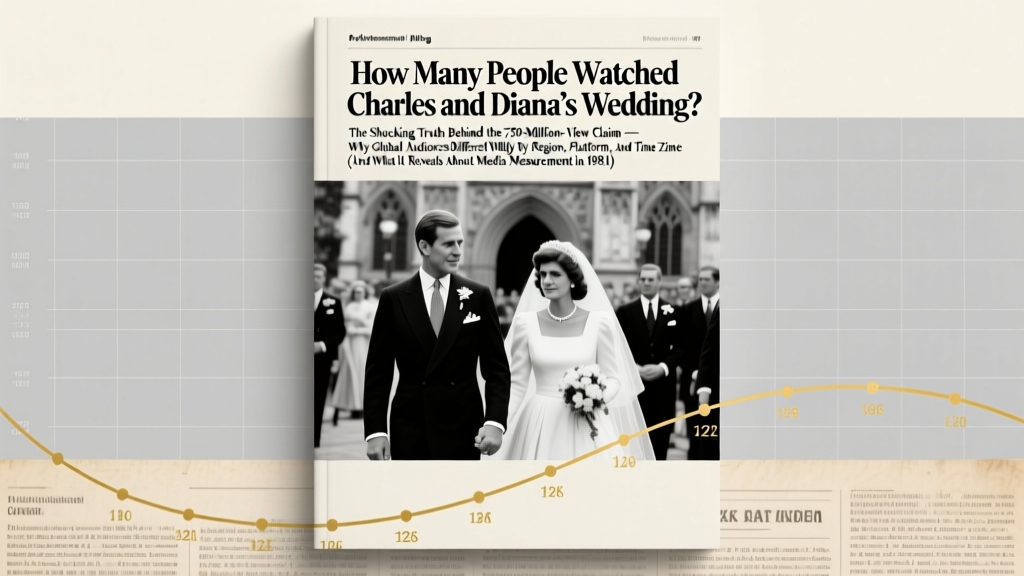 How Many People Watched Charles and Diana Wedding? The Shocking Truth Behind the 750-Million-View Claim — Why Global Audiences Differed Wildly by Region, Platform, and Time Zone (And What It Reveals About Media Measurement in 1981)