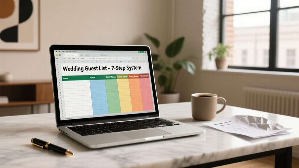 How to Use Excel for Wedding Guest List: The 7-Step System That Saved One Couple 22 Hours, Prevented 14 RSVP Errors, and Cut Printing Costs by 63% (No Templates Required)