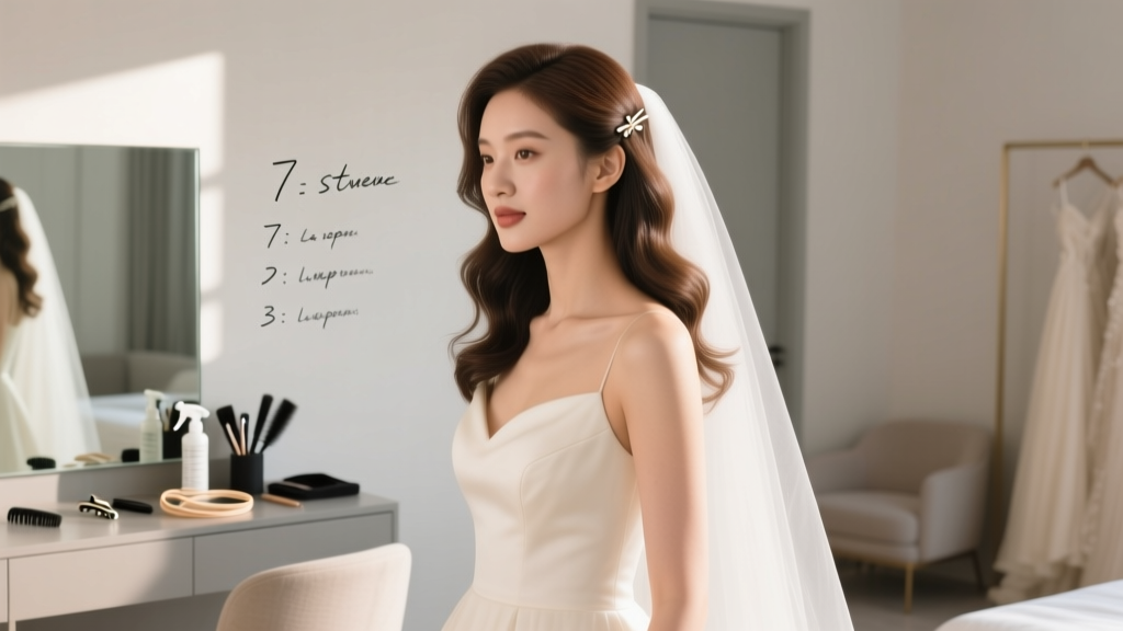 How to Fix Hair for Wedding: The 7-Step Pre-Wedding Hair Plan That Prevents Last-Minute Panic (No Stylist? No Problem—We’ve Got Your Back-Up Protocol)