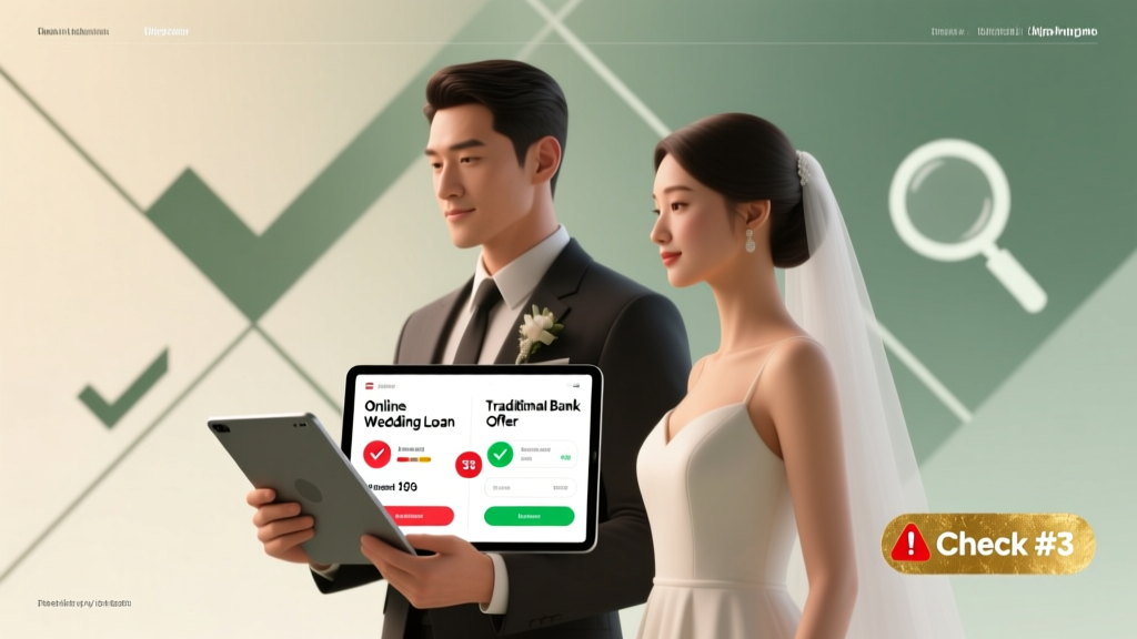 How to Compare Online Wedding Loans and Traditional Bank Offers: 7 Non-Negotiable Checks That Prevent Costly Mistakes (Most Couples Skip #3)