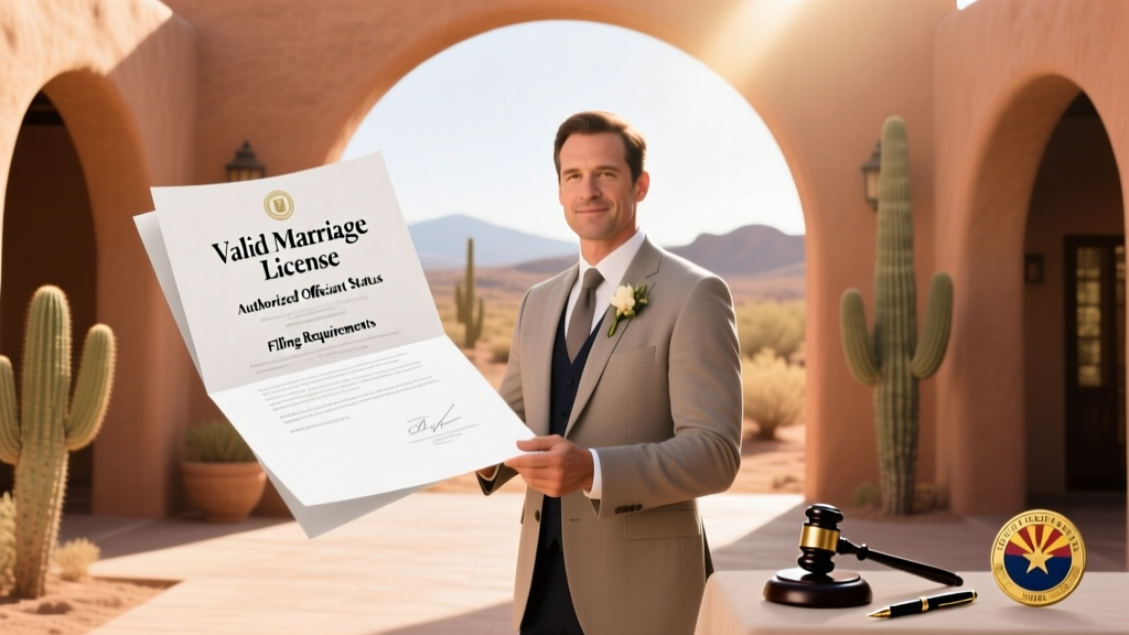 How to Officiate a Wedding in Arizona Without Getting Sued, Fined, or Having the Marriage Declared Invalid: A Step-by-Step Legal Checklist You Can’t Skip
