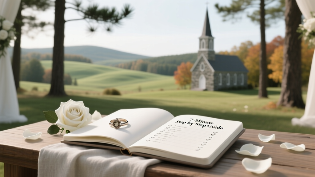 How to Become a Wedding Officiant in Massachusetts: A Step-by-Step 7-Minute Checklist (No Ordination Required, No Waiting Period, and Zero Hidden Fees)