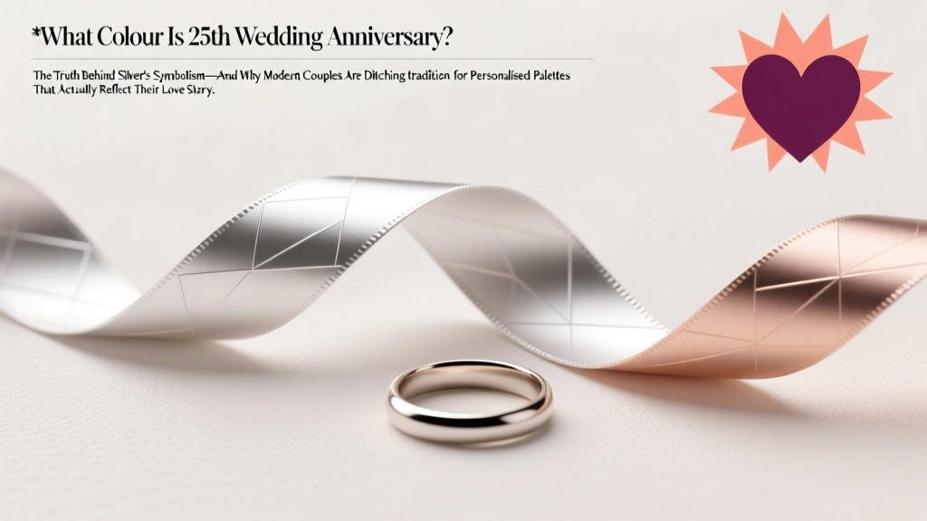 What Colour Is 25th Wedding Anniversary? The Truth Behind Silver’s Symbolism—And Why Modern Couples Are Ditching Tradition for Personalised Palettes That Actually Reflect Their Love Story