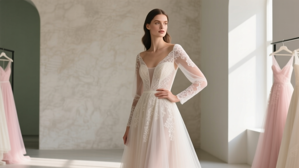Why 73% of Brides Who Chose an A-Line Illusion Sleeve Wedding Dress Avoided Last-Minute Alterations (and How You Can Too)
