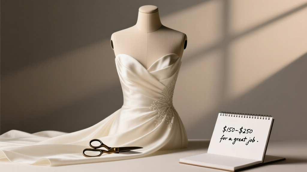 How Much to Tip a Seamstress for a Wedding Dress? The Real Answer (Not 'It’s Optional') — Plus Exact Dollar Ranges, When to Tip, What Counts as a 'Great Job,' and Why Skipping It Can Backfire on Your Fitting Schedule