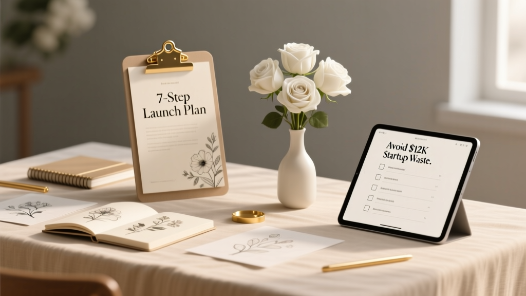 How to Start Wedding Decorating Business: The 7-Step Launch Plan That Avoids $12K in Startup Waste (Most Beginners Skip Step #3)