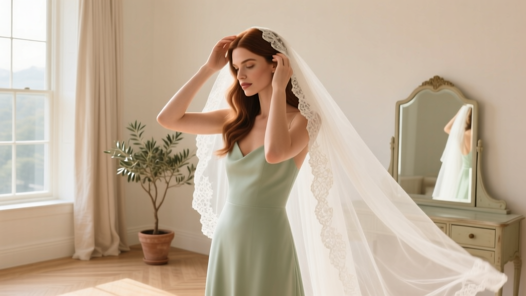 How to Wear a Veil for Wedding: 7 Foolproof Steps (Even If You’ve Never Worn One Before — No Pins, No Panic, No Last-Minute Tears)