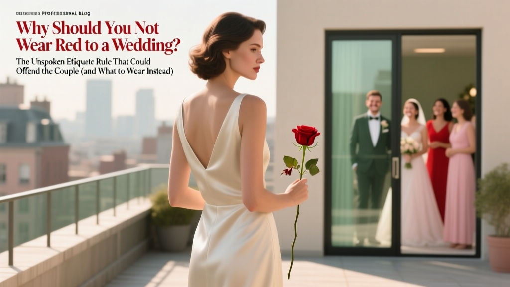 Why Should You Not Wear Red to a Wedding? The Unspoken Etiquette Rule That Could Offend the Couple (and What to Wear Instead)