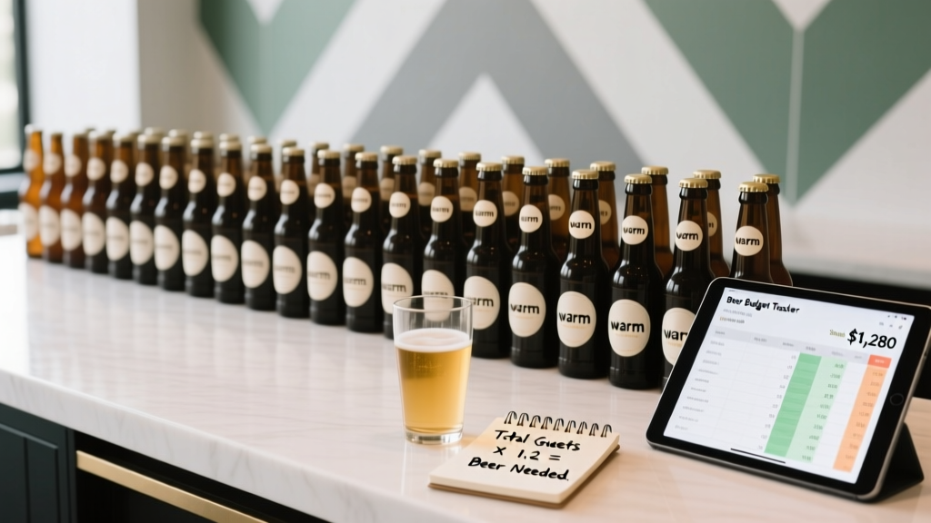 How Many Beers for a Wedding? The Exact Formula (Not Guesswork) That Saved One Couple $1,280—and Prevented 37 Warm Bottles at the Bar