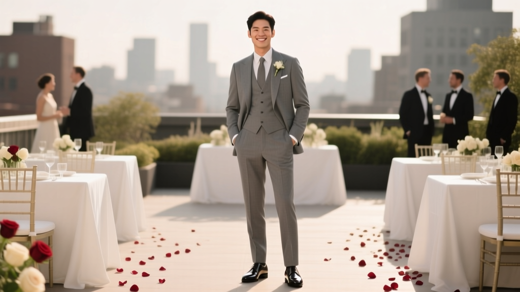 What Color Suit for Wedding Guest? The 7-Second Rule That Prevents You From Being the Most Underdressed Person in the Room (And Why Navy Isn’t Always Safe)