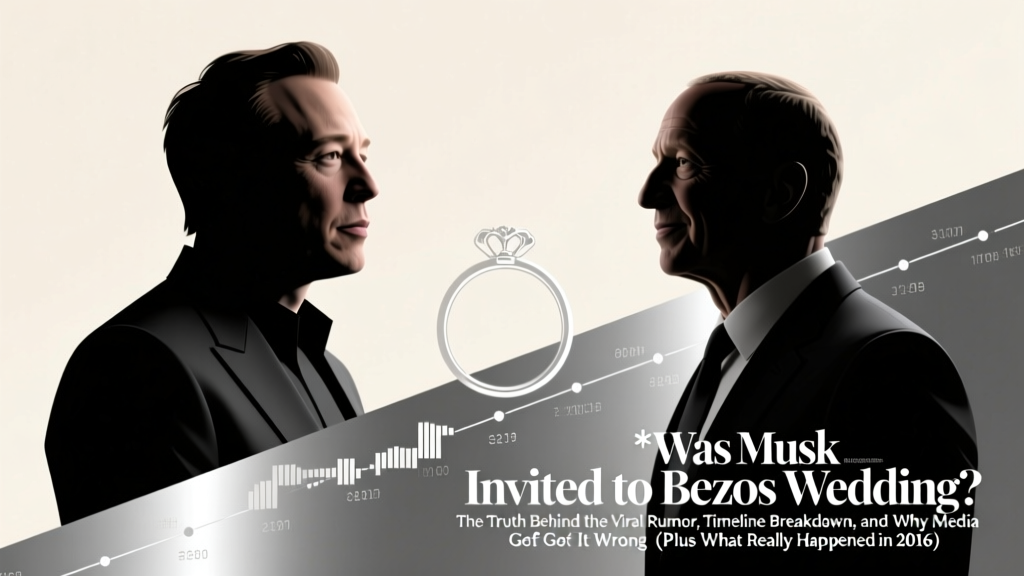 Was Musk Invited to Bezos Wedding? The Truth Behind the Viral Rumor, Timeline Breakdown, and Why Media Got It Wrong (Plus What Really Happened in 2016)