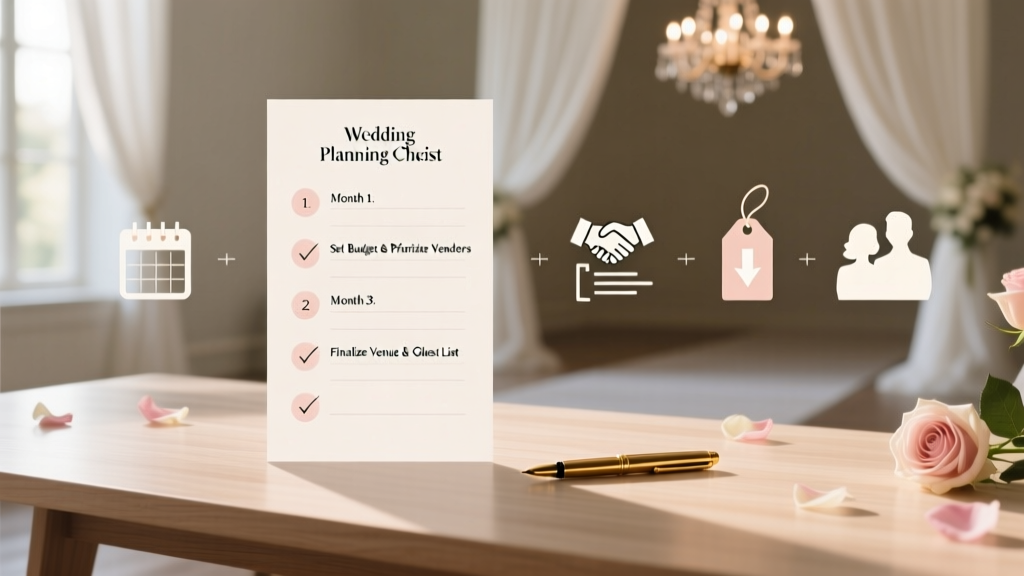 How to Plan a Wedding in 6 Months Checklist: The Realistic, Stress-Reduced Roadmap That Saved 37 Couples $12,800+ (and Got Them 94% Vendor Bookings in Week 1)