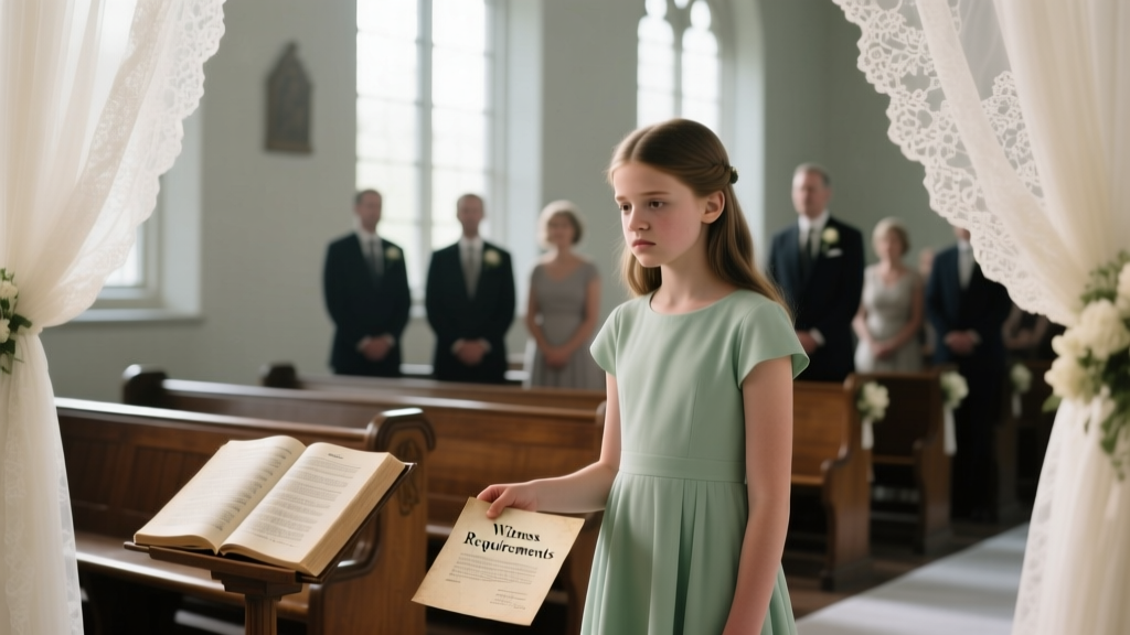How Old to Be a Witness at a Wedding? The Legal Minimums, Real-World Exceptions, and Why Your 14-Year-Old Cousin Might *Not* Be Allowed (Even If You Think She Is)
