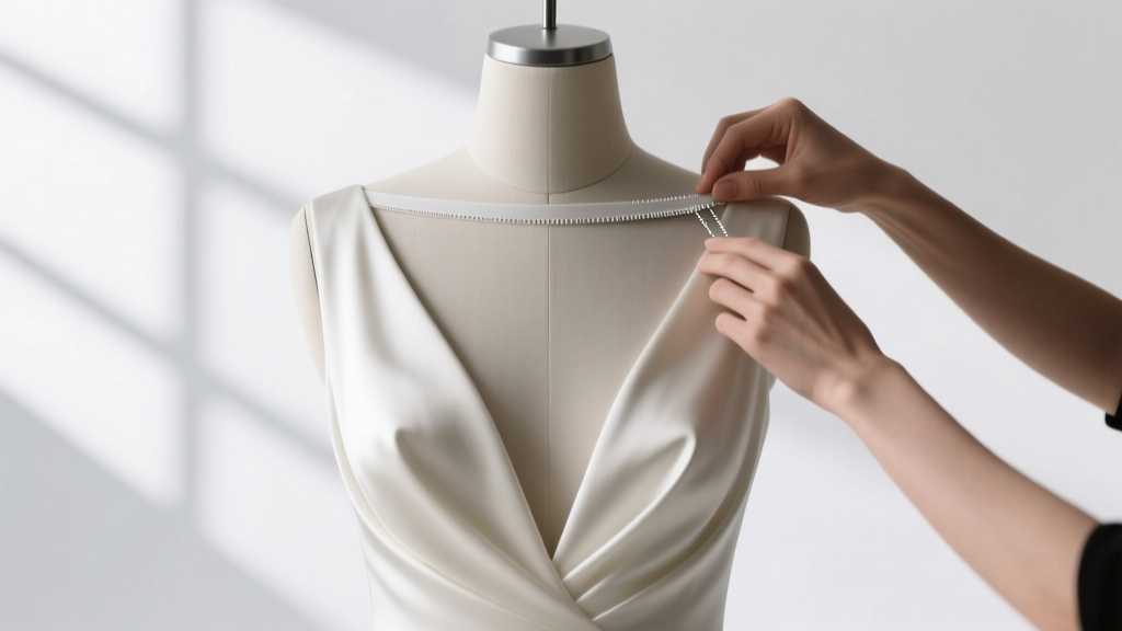 How to Alter a Too Deep V Neck Wedding Dress: 7 Proven, Non-Destructive Fixes (That Preserve Fabric Integrity & Save $280+ in Tailor Fees)