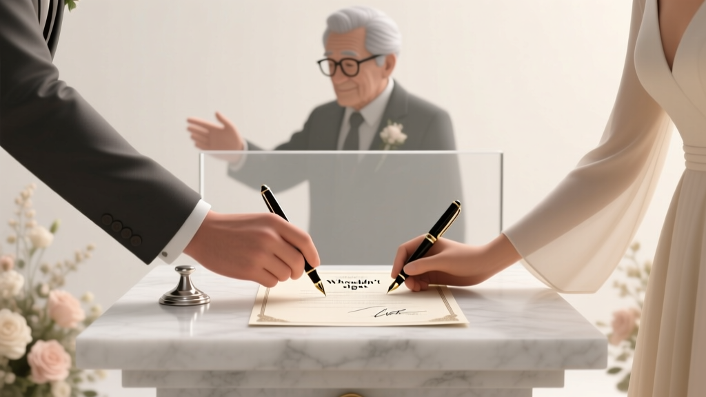 Who Signs the Wedding Certificate? The Exact List of Required Signatures (Plus Who *Shouldn’t* Sign—Even If They Ask)