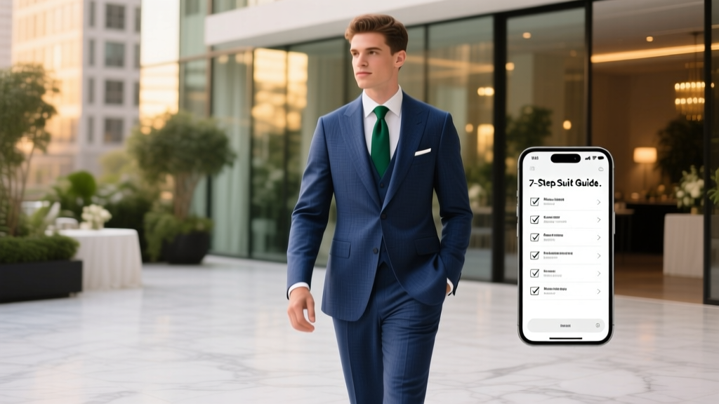 How to Choose Your Wedding Suit: The 7-Step Checklist That Prevents Last-Minute Panic, Fits Like Custom Tailoring (Even on a Budget), and Matches Your Venue’s Vibe — No Stylist Required
