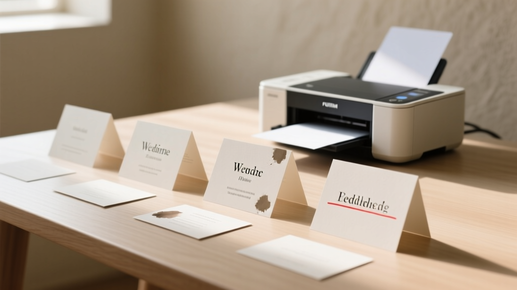 How to Print Table Cards for Wedding: The 7-Step Stress-Free Guide That Saves 3+ Hours (and Avoids Last-Minute Blunders Like Smudged Ink, Wrong Names, or Mismatched Fonts)