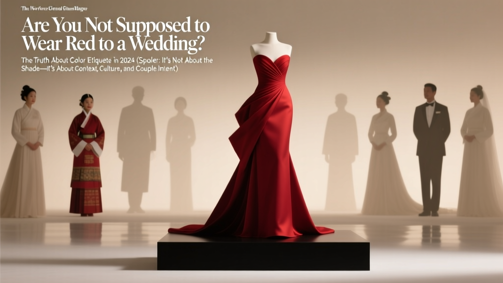 Are You Not Supposed to Wear Red to a Wedding? The Truth About Color Etiquette in 2024 (Spoiler: It’s Not About the Shade—It’s About Context, Culture, and Couple Intent)