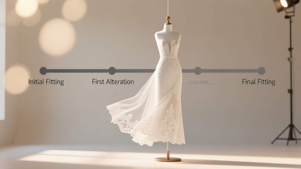 How Far In Advance Wedding Dress Alterations Should Happen (Spoiler: It’s Not 2 Weeks Before — Here’s the Exact Timeline That Prevents Panic, Fitting Disasters, and Last-Minute $300 Rush Fees)