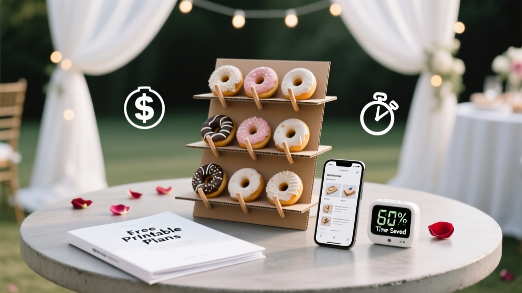 How to Make a Donut Stand for Wedding: 7 Foolproof Steps (No Woodshop Skills Required) + Free Printable Plans & Cost-Saving Hacks That Cut DIY Time by 60%