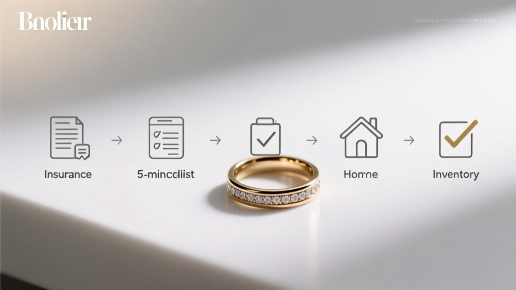 How to Add Wedding Ring to Home Insurance: The 5-Minute Checklist That Prevents $12,000 in Uncovered Loss (Most People Skip Step #3)