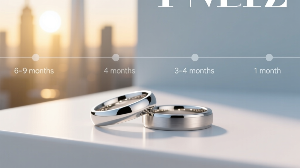 How Far in Advance Should You Get Wedding Bands? The Real Timeline No One Tells You—Because Rushing Leads to Resizing Nightmares, Custom Delays, and Last-Minute Panic (Here’s Exactly When to Order Based on 127 Real Couples’ Data)