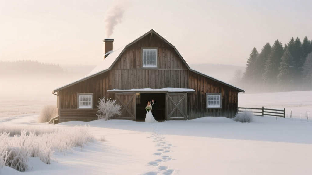 Why 73% of Couples Who Booked a Barn Wedding Venue Regret *Not* Visiting in Winter—Here’s the Minimal 5-Step Checklist That Saves $4,200+ and Avoids Rain-Induced Panic on Your Big Day