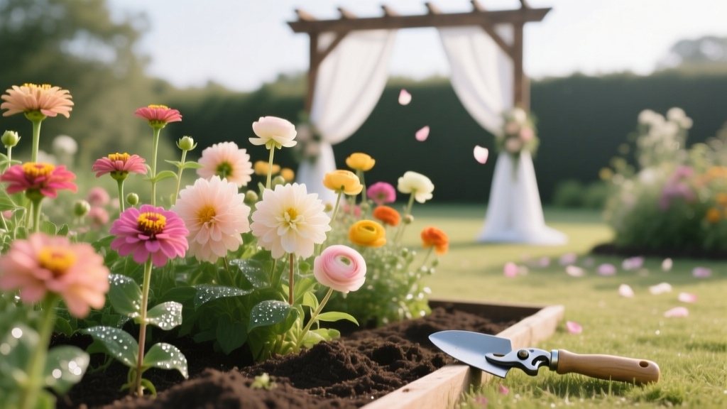 How to Grow Your Own Flowers for a Wedding: A Realistic 12-Month Roadmap That Saves $2,800+ (Without Killing a Single Zinnia)