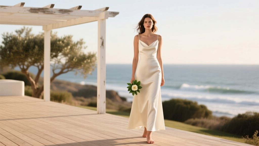 The Truth About 'A Line Casual Wedding Dress' — Why Most Brides Overcomplicate Fit, Fabric, and Formality (And How to Choose One That Feels Effortless, Photo-Ready, and Totally *You*)
