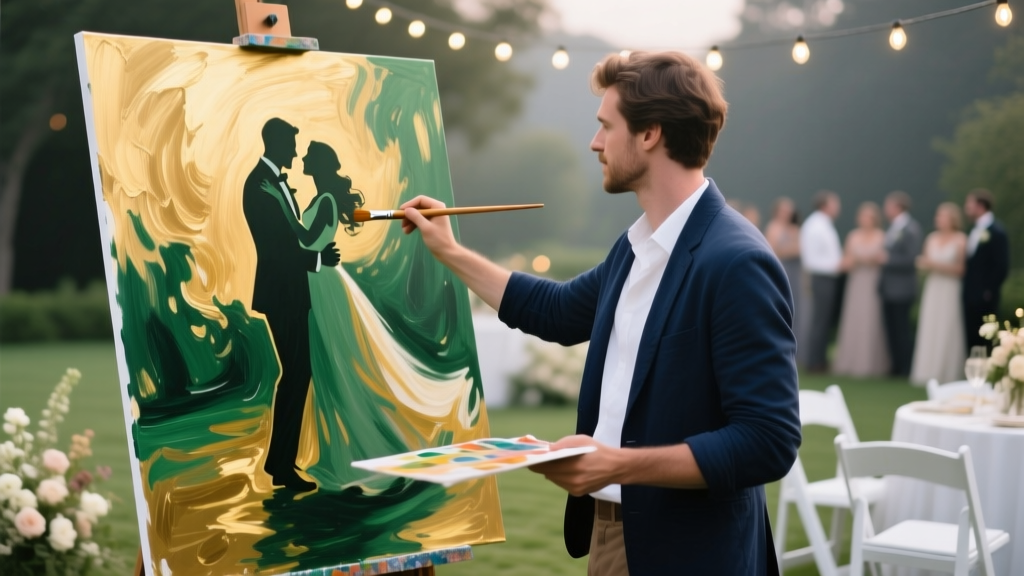 How Much Does a Live Painter Cost for a Wedding? (Spoiler: It’s Not Just $1,500—Here’s Exactly What Drives the $800–$5,500 Range, Plus How to Save 37% Without Sacrificing Wow Factor)