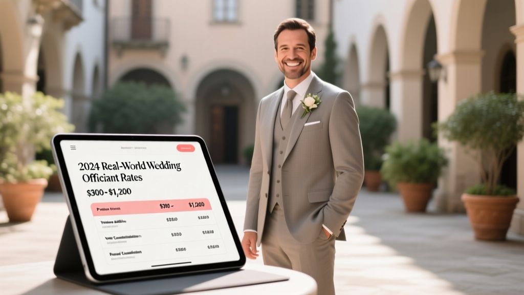 How Much Can You Charge to Officiate a Wedding? The Real-World Pricing Breakdown (2024) — What Couples Actually Pay, What You’re Leaving on the Table, and Exactly How to Price Without Underselling Yourself