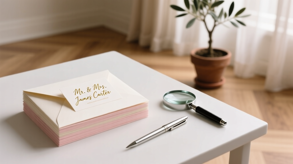 How Should Wedding Invitations Be Addressed? The 7-Step Etiquette Checklist That Prevents Awkward Envelopes, Offended Guests, and Last-Minute Panics (Even for Blended Families & Non-Traditional Couples)