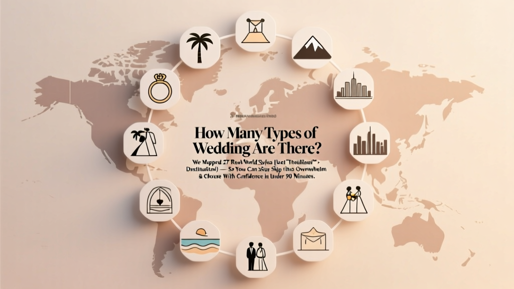 How Many Types of Wedding Are There? We Mapped 27 Real-World Styles (Not Just 'Traditional' or 'Destination') — So You Can Skip the Overwhelm & Choose With Confidence in Under 90 Minutes