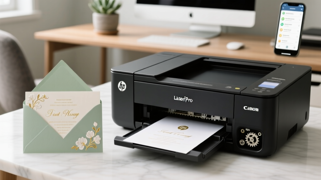 How to Print Wedding Invitations on Cardstock Without Smudging, Jamming, or Wasting $200 in Paper: A Printer-Tested 7-Step Checklist That Works on HP, Canon, Epson & Brother Printers