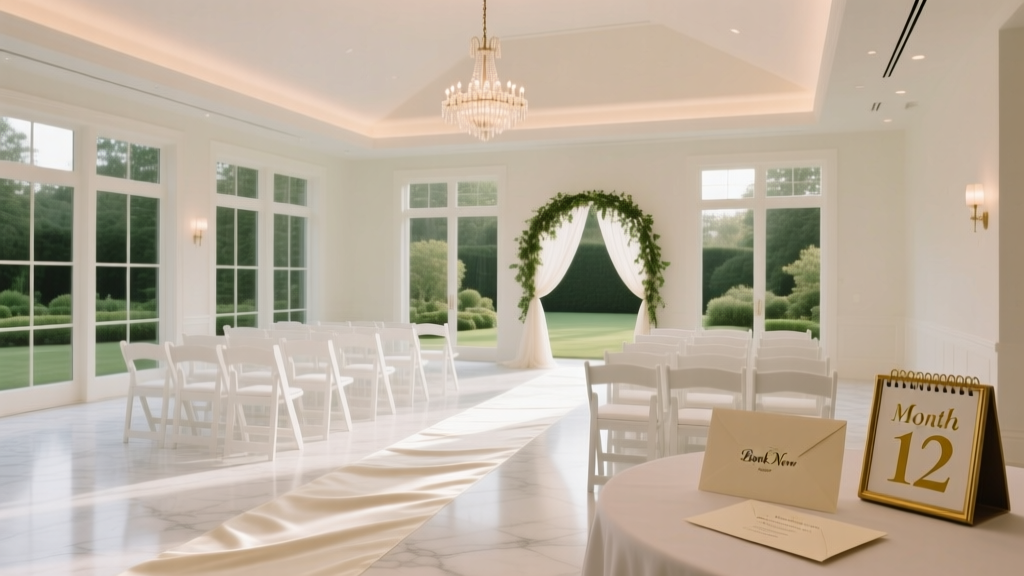 When to book a wedding venue: The 12-month, 9-month, and last-minute truth—why 78% of couples who wait past 14 months lose their top 3 choices (and how to lock yours without overpaying)