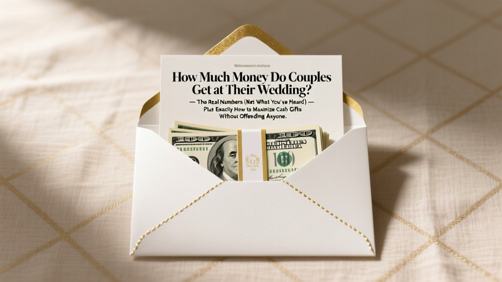 How Much Money Do Couples Get at Their Wedding? The Real Numbers (Not What You’ve Heard) — Plus Exactly How to Maximize Cash Gifts Without Offending Anyone