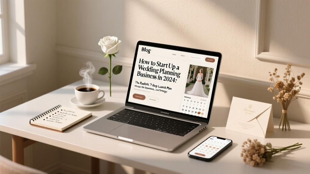 How to Start Up a Wedding Planning Business in 2024: The Realistic 7-Step Launch Plan (No Degree, No Experience, Just Strategy)