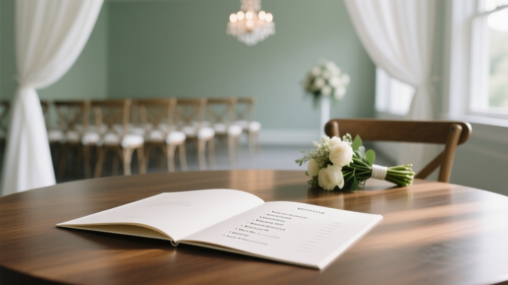 How to List Songs in a Wedding Program (Without Overwhelming Guests or Offending Your Aunt): A Stress-Free 7-Step Checklist That Saves Time, Prevents Awkward Silences, and Keeps Your Timeline on Track