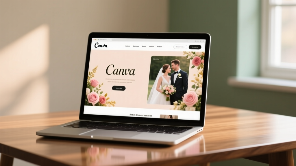 How to Create a Wedding Website on Canva in Under 90 Minutes (Without Coding, Design Skills, or Paying $200+ for a Pro Site)
