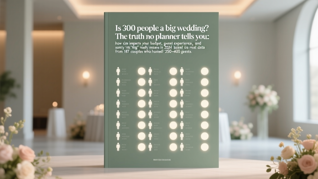 Is 300 people a big wedding? The truth no planner tells you: how size impacts your budget, guest experience, and sanity—and what 'big' really means in 2024 based on real data from 187 couples who hosted 250–400 guests.