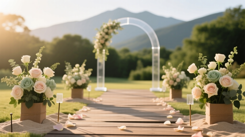 How to Decorate Aisle for Outdoor Wedding: 7 Weather-Proof, Budget-Savvy Steps That Actually Stay Put (No More Blown-Away Petals or Sinking Arches!)