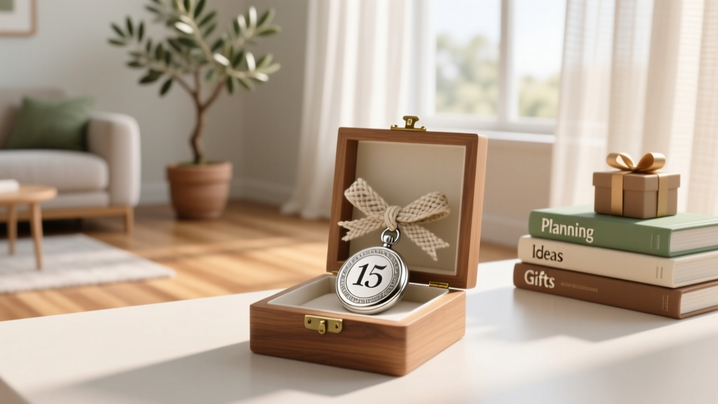 What Is Gift for 15th Wedding Anniversary? The Stress-Free, Meaning-Driven Planning Guide That Saves Hours (and Avoids Awkward Last-Minute Amazon Orders)