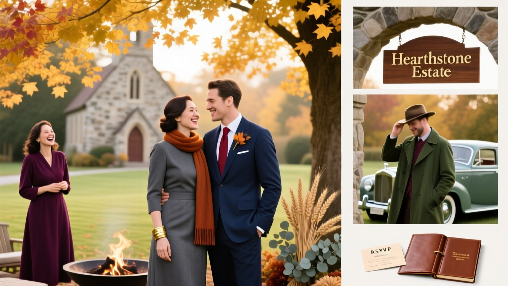 Is it OK to wear black to a fall wedding? The 2024 etiquette guide that settles the debate once and for all — with real guest photos, venue-specific rules, and what your RSVP *actually* reveals about color choices